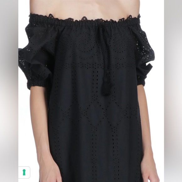 ERMANNO FIRENZE black maxi dress (US 10) - Picture 4 of 4